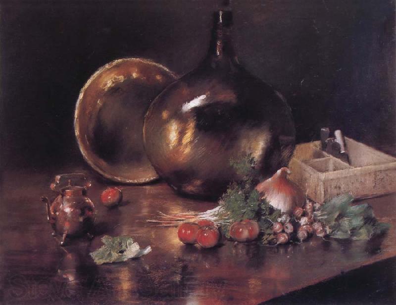 William Merritt Chase Still life Norge oil painting art